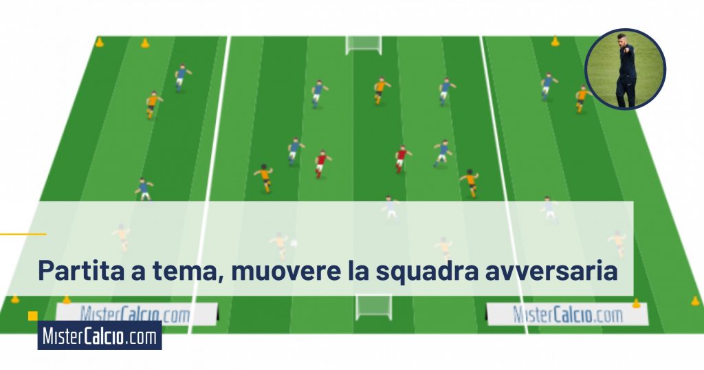 Partita a tema, muovendo la squadra avversaria